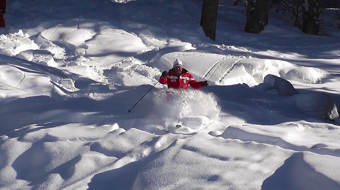 Fantastische Tiefschneeverhältnisse im März 2013